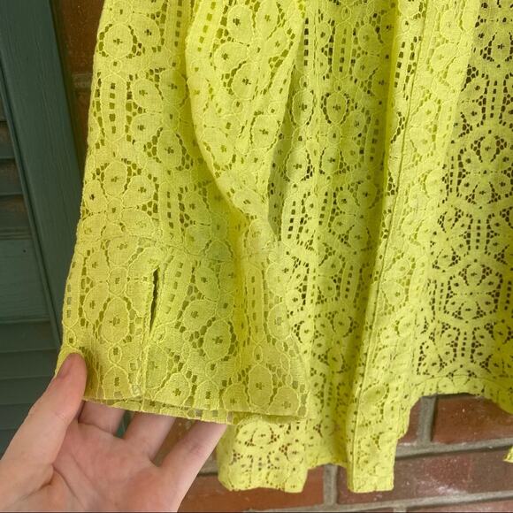 NWT button down lime green shirt - Picture 3 of 6